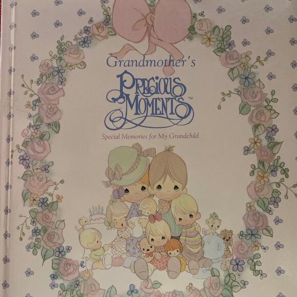 Grandmothers Precious Moments Special Memories My Grandchild Book NEW w/ box VTG - Picture 13 of 14